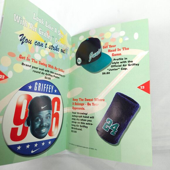 Ken Griffey Jr's Winning Run Nintendo SNES Instruction Booklet Manual *ONLY* - Picture 5 of 5